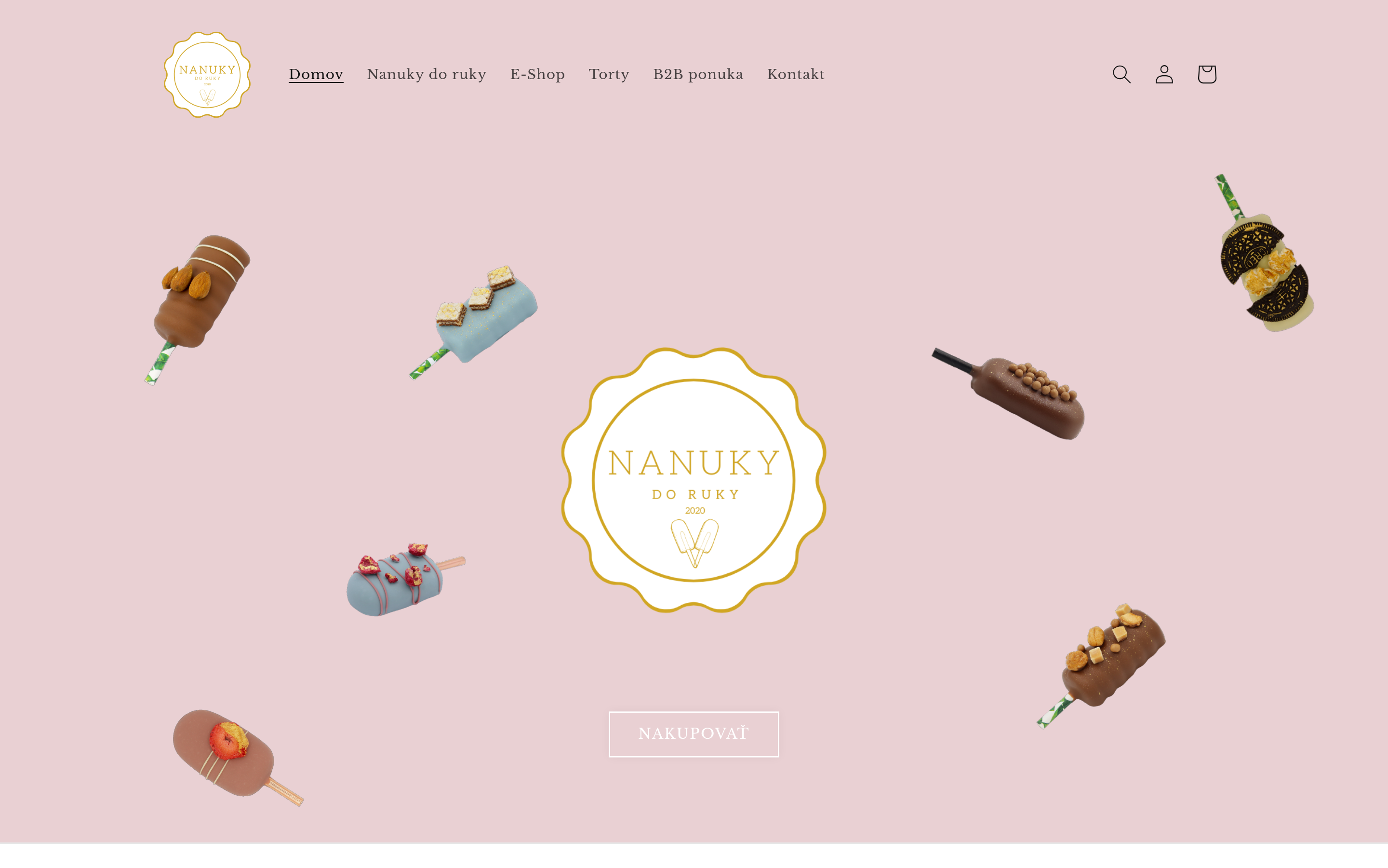 Náhľad e-shopu Nanuky do ruky